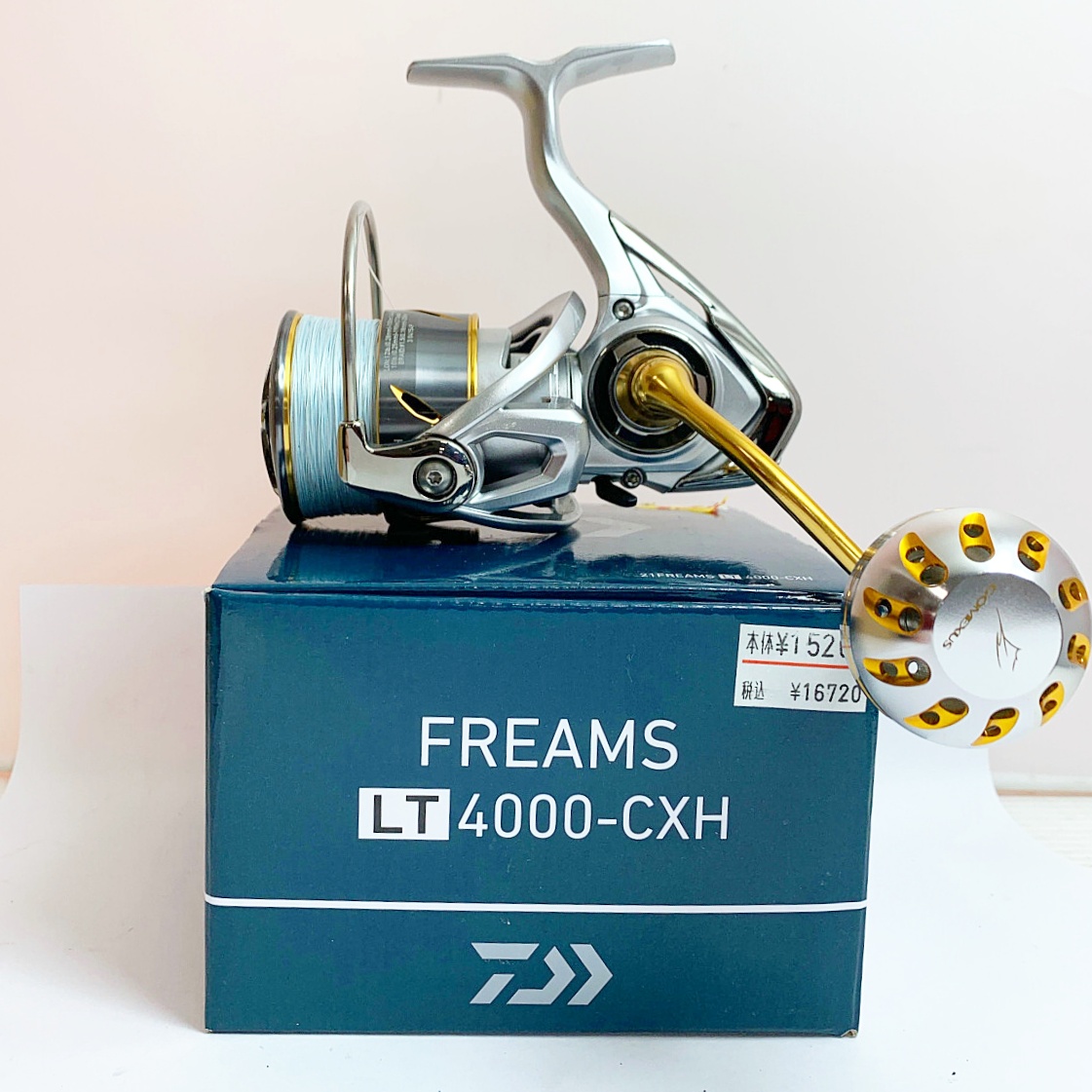 ダイワ 21フリームス LT4000-CXH ラインローラーベアリング追加