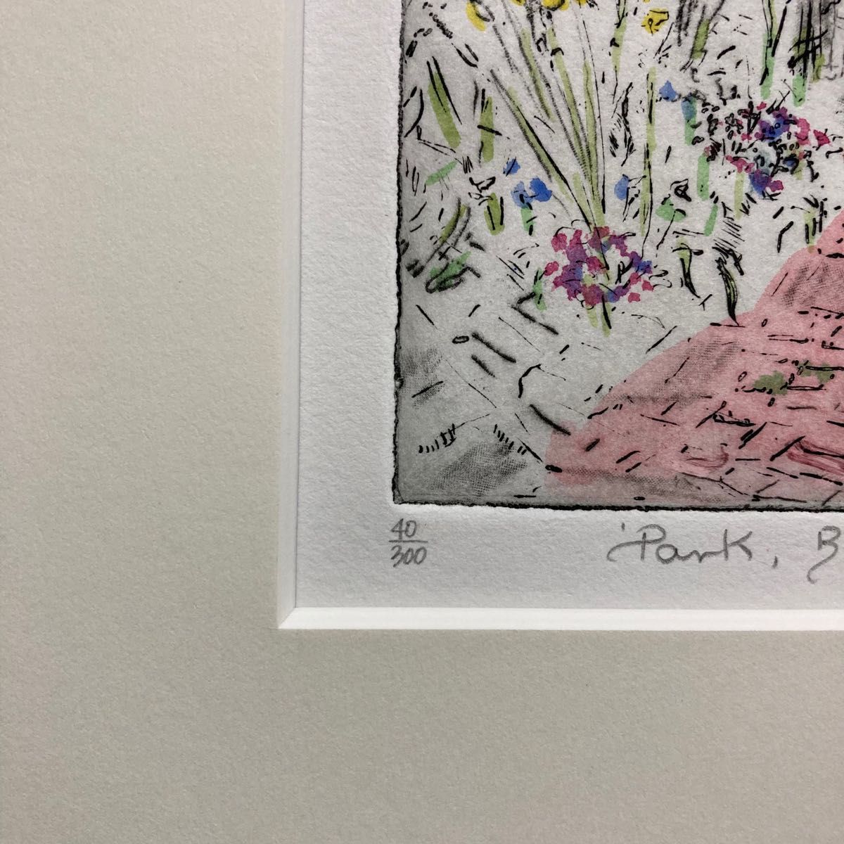 真作】ジョアン・アイザック 銅版画に手彩色 直筆サイン E D有り 絵画