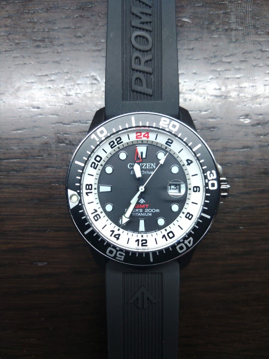 10/18迄出品 CITIZEN PROMASTER BJ7110-11E チタン シチズン GMT
