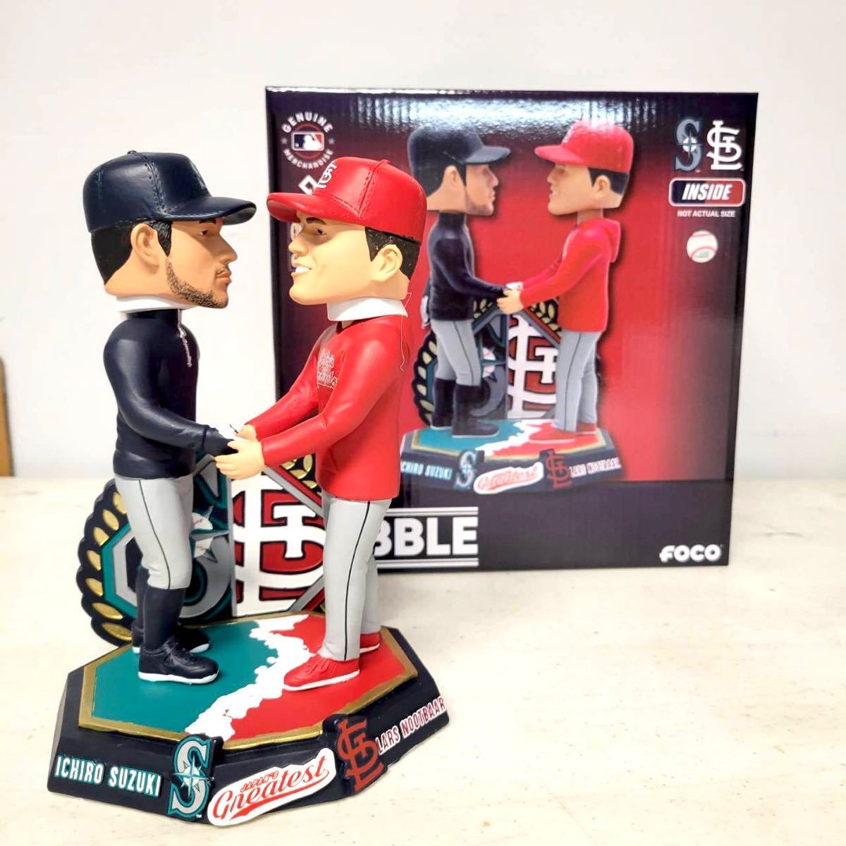 大谷翔平 イチロー ボブルヘッド 223個限定 フィギュア ユニフォーム