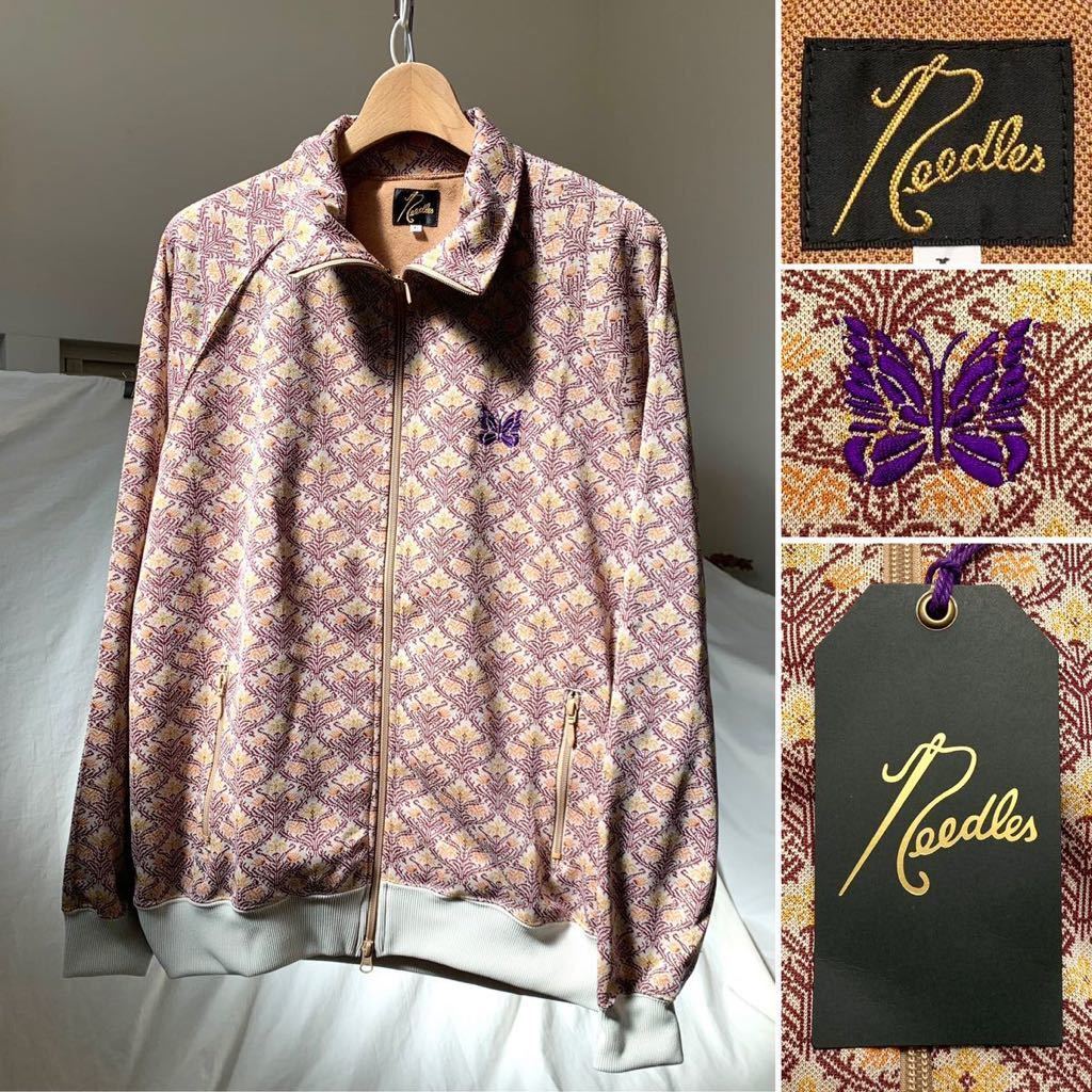 新品正規 NEEDLES ニードルズ Track Jacket - Poly Jq 総柄 ジャカード