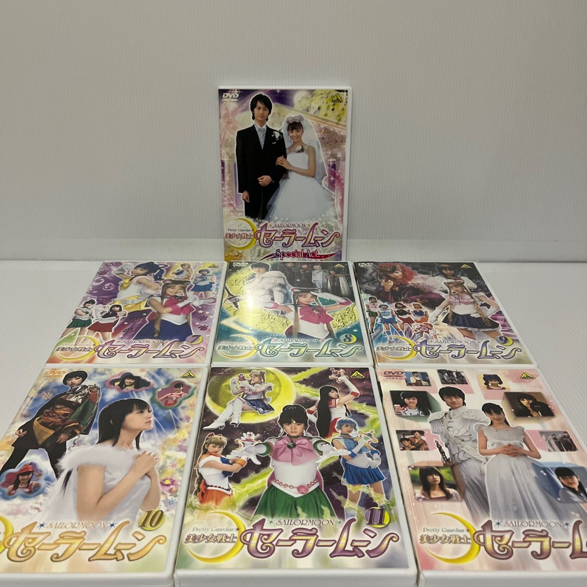 美少女戦士セーラームーン【実写版】DVD 全15巻セット 特製BOX付 北川