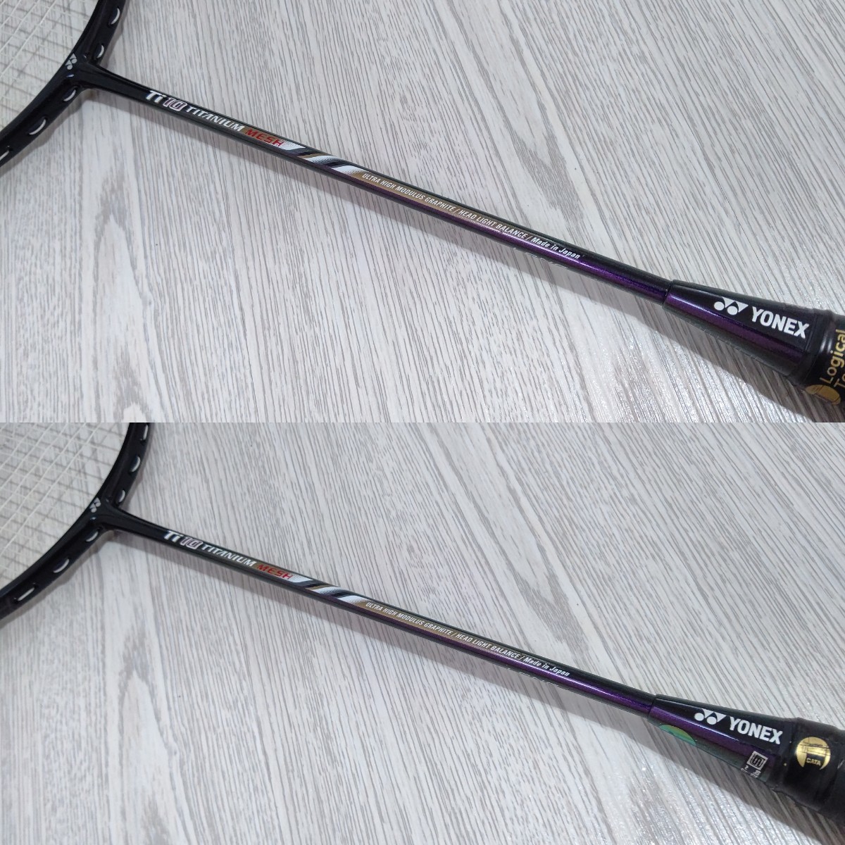 希少】 Ti10 Titanium Mesh バドミントンラケット YONEX 希少】 Ti10