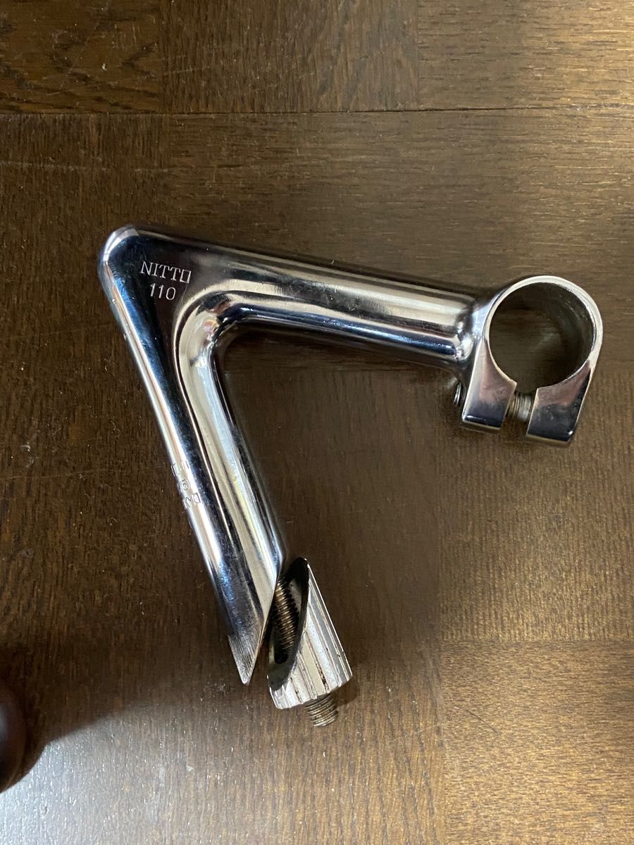 NITTO ピスト NJ-PRO 鉄 110㎜ 58度 NJS 新品同様 ステム 競輪