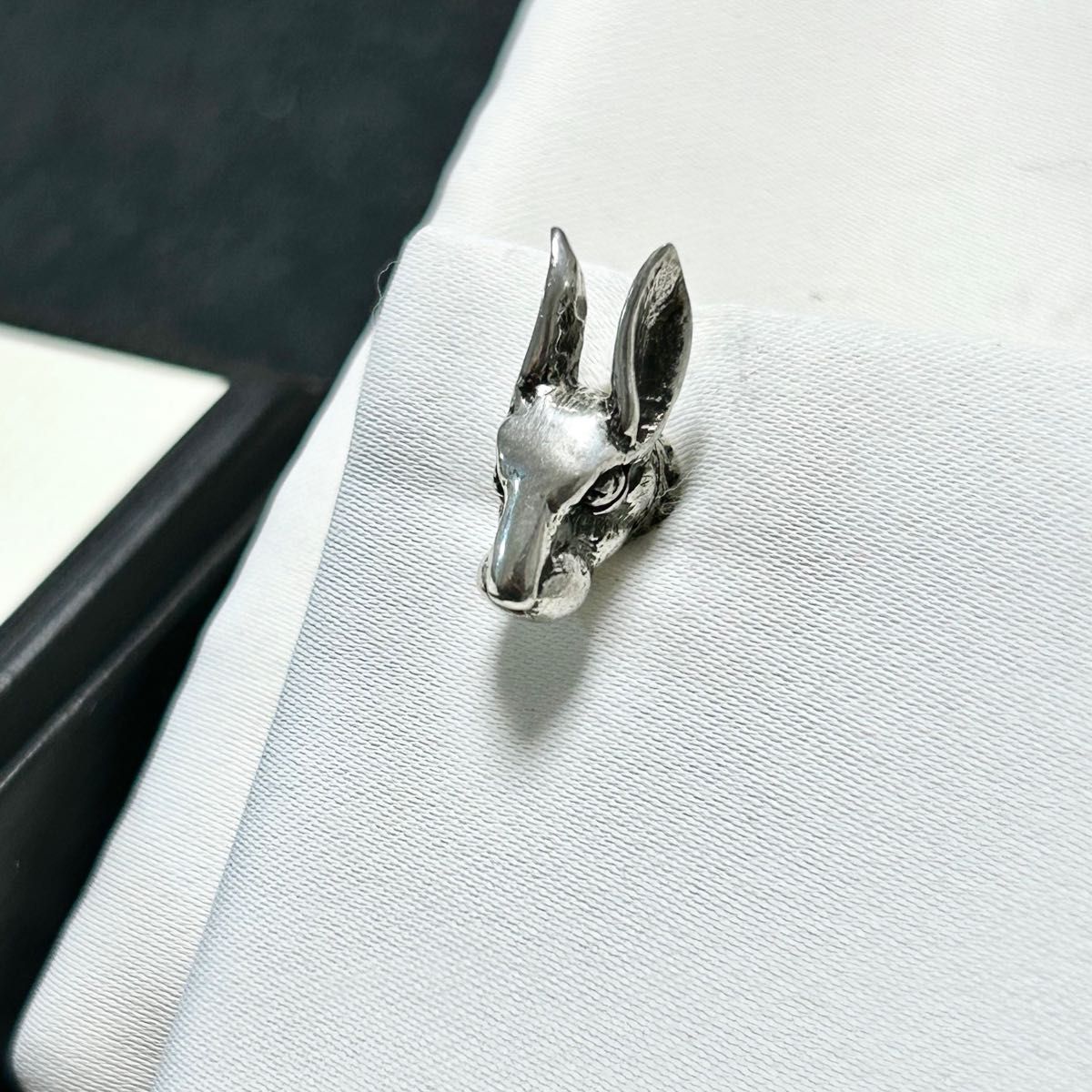 GUCCI グッチ アンガーフォレスト ラビット ピアス うさぎ 兎 両耳