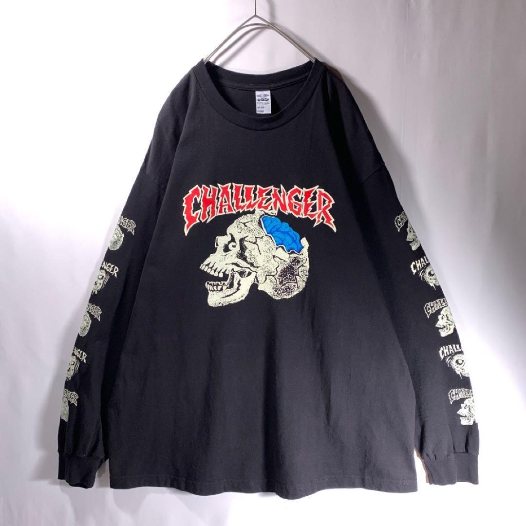 CHALLENGER チャレンジャー ゾンビ スカル ロングTシャツ 長瀬智也