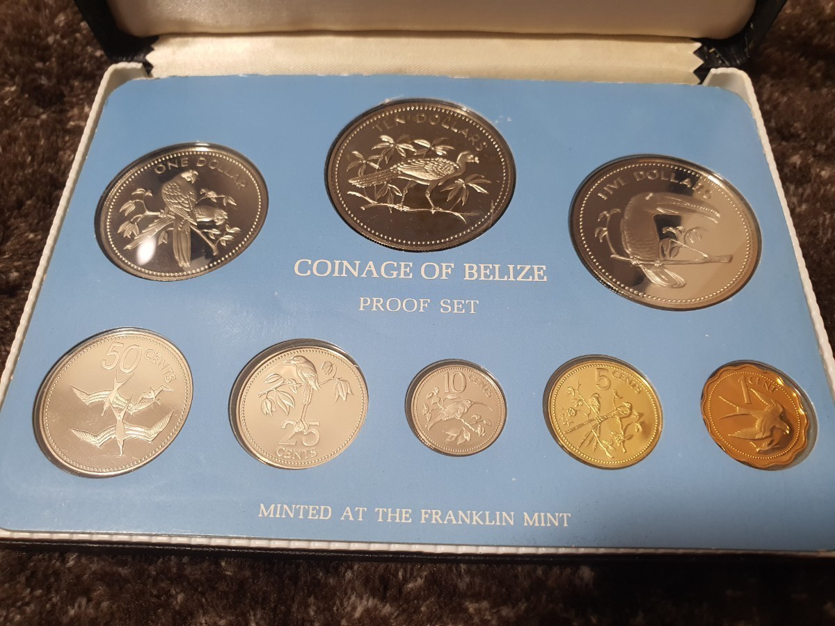Yahoo!オークション - 【フランクリンミント 銀貨】1975年度 ベリーゼ