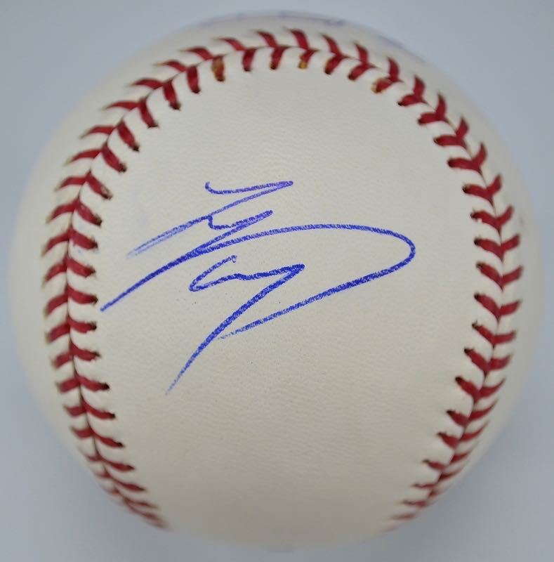Yahoo!オークション - 【7】年間MVP 大谷翔平 直筆サイン入りボール+1
