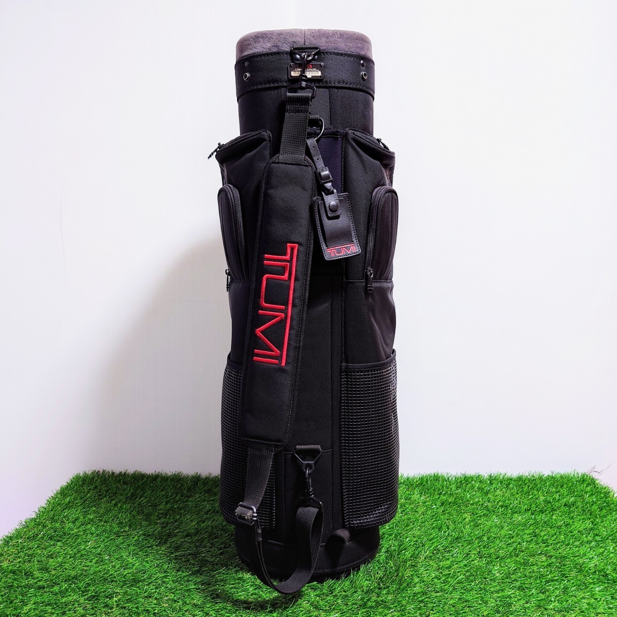 良品 TUMI トゥミ キャディバッグ 黒 ブラック 希少 ゴルフバッグ