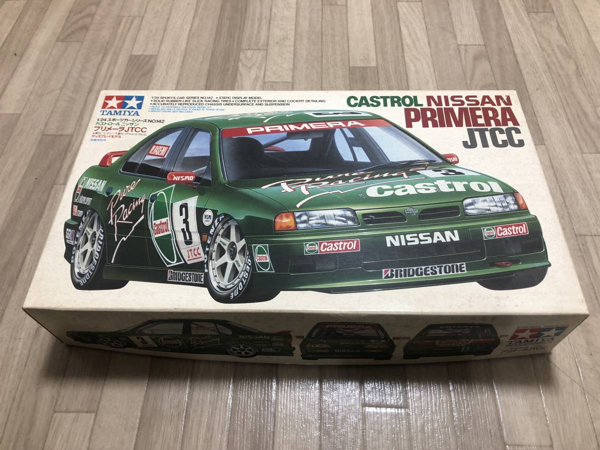 未組立♢タミヤ1/24 ♢ カストロール ニッサン プリメーラ JTC 未組立