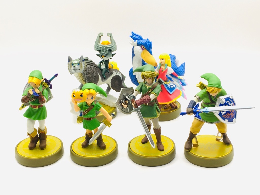 ゼルダの伝説 アミーボフィギュア 14体セット ゼルダの伝説 amiibo