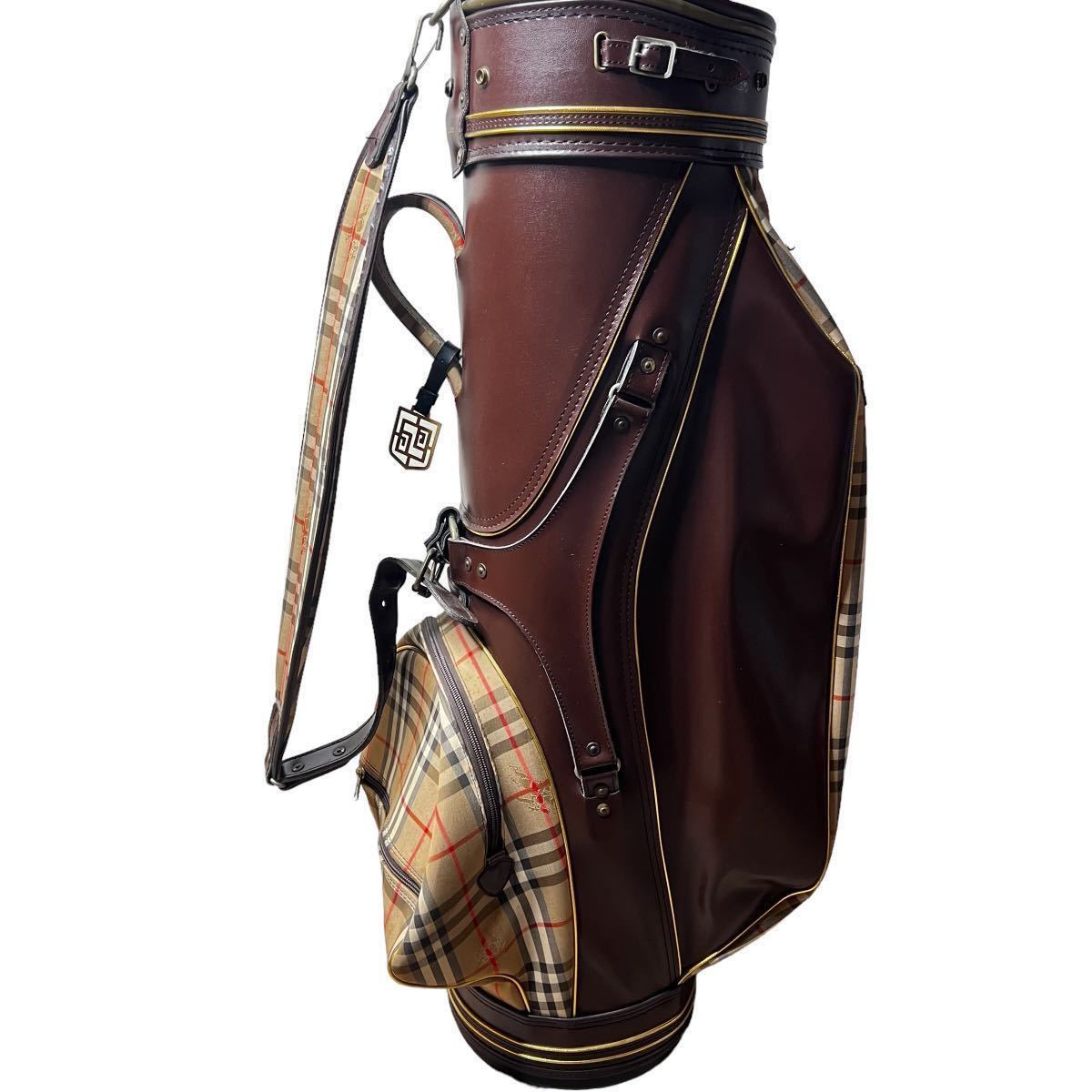 BURBERRY バーバリー キャディバッグ ゴルフバッグ ノバチェック柄