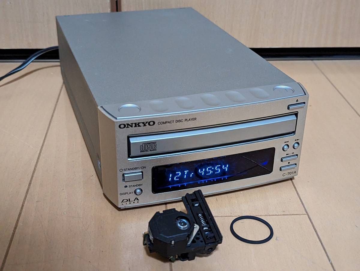 送料無料 ONKYO INTEC155 C-701A ピックアップレンズ/ベルト交換