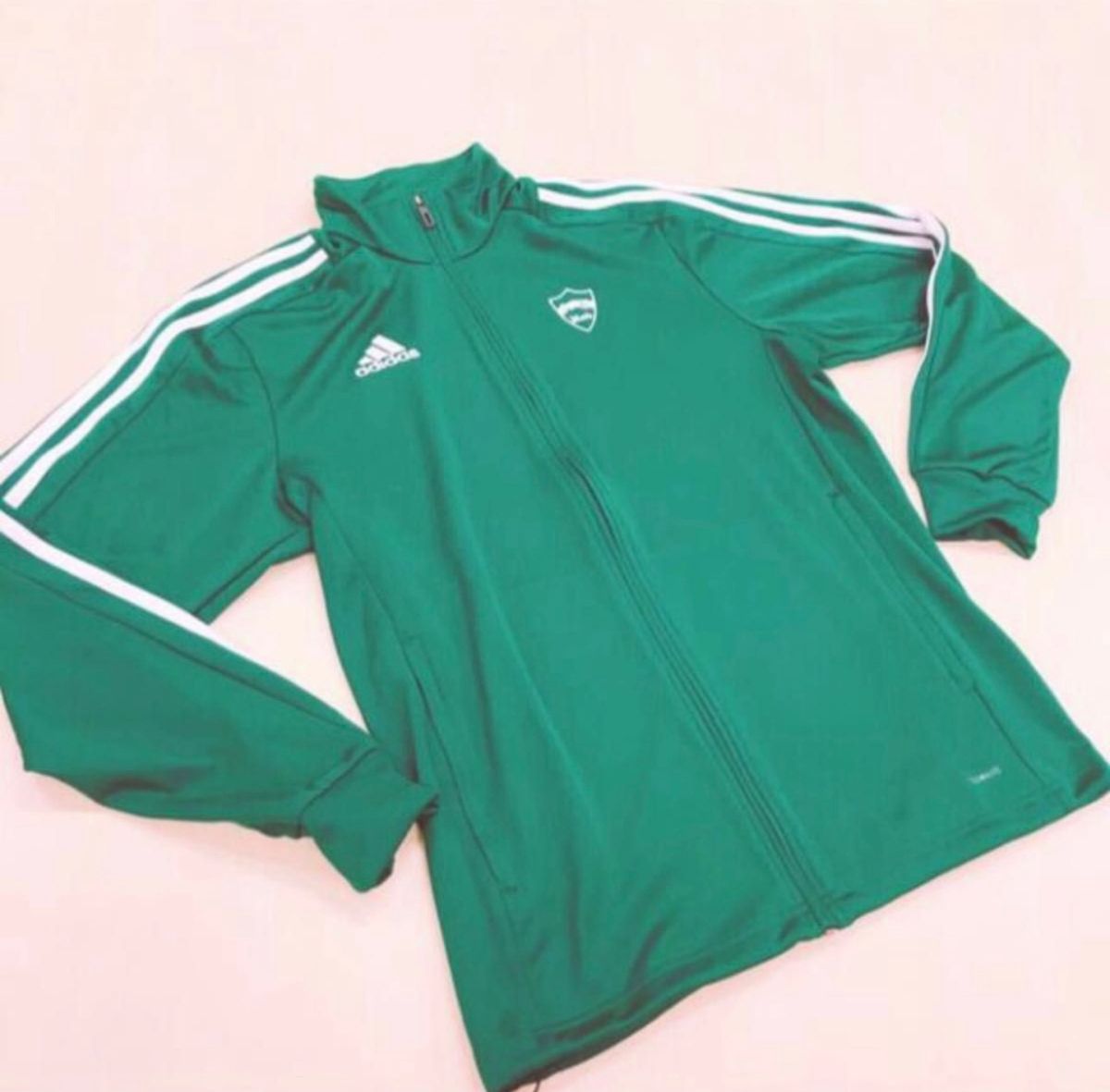 adidasアディダス青山学院大学サッカー部練習着移動着上下ポロシャツL