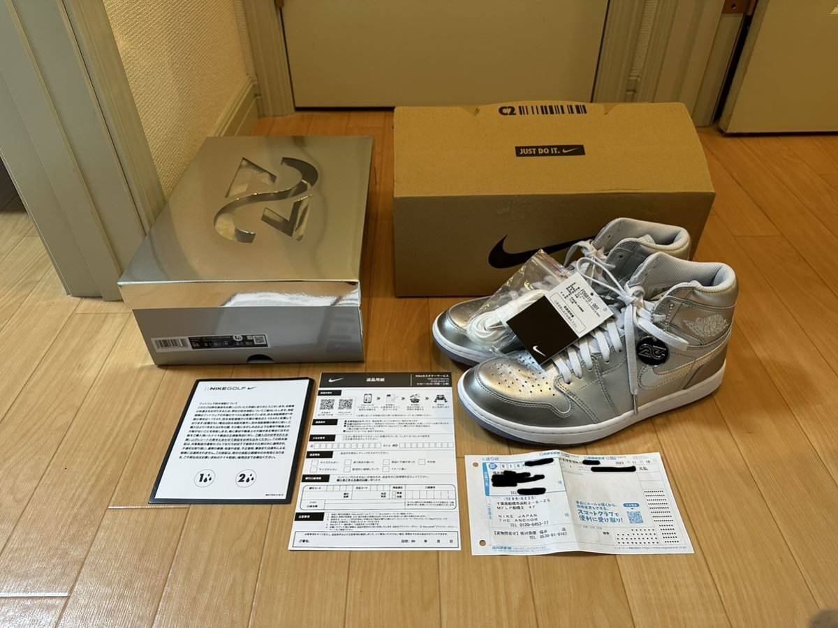 27 5cm NIKE AIR JORDAN 1 HIGH G NRG Golf Gift Giving ナイキ エア
