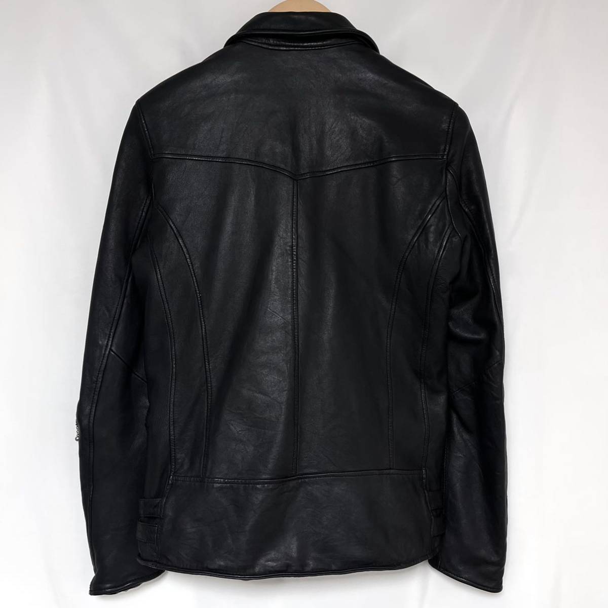 nano universe ナノユニバース VINTAGE DOUBLE RIDERS レザー ダブル