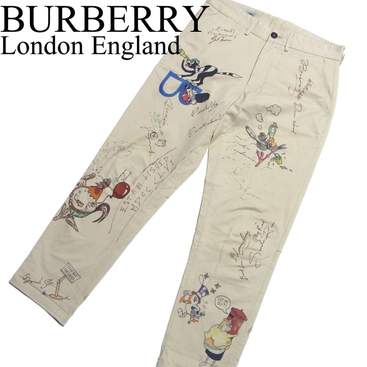 18SS BURBERRY LONDON ENGLAND SAND CHINO PANTS バーバリー ロンドン