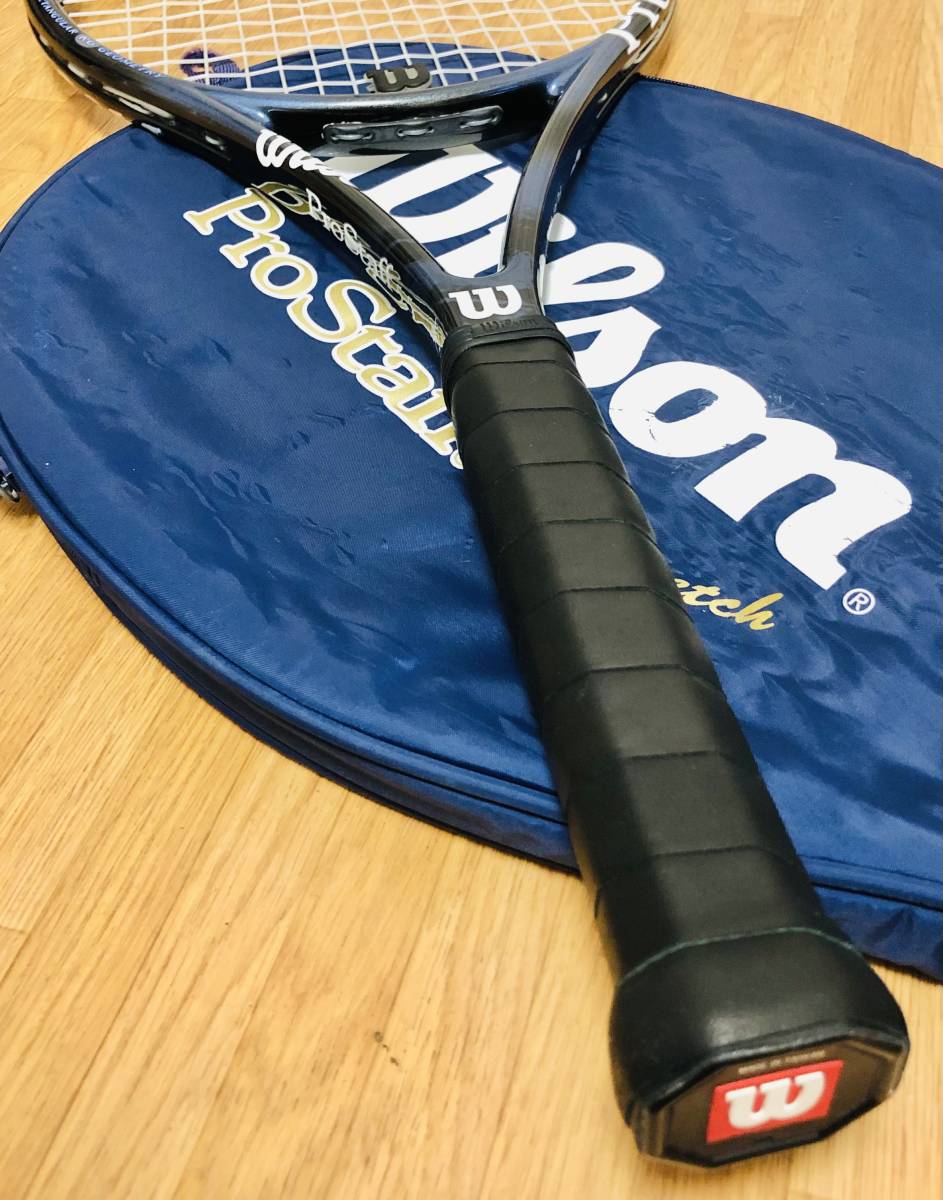 送料無料 テニスの王子様 切原赤也 美品 WILSON PRO STAFF 5 5 STRETCH