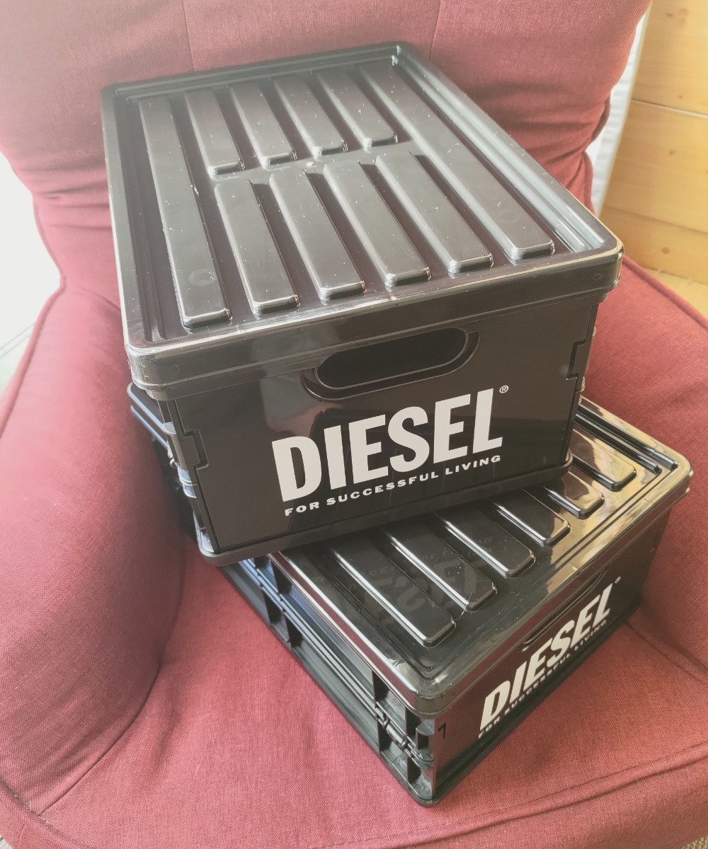 限定品 ディーゼル DIESEL コンテナボックス 収納ボックス