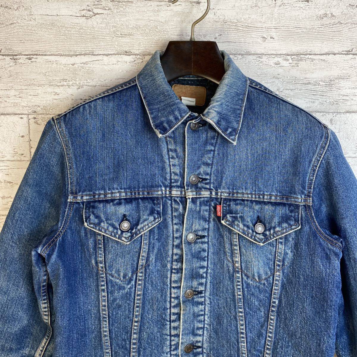 70's Levi's 70505 TROY ブランケット付き デニムジャケット USA製