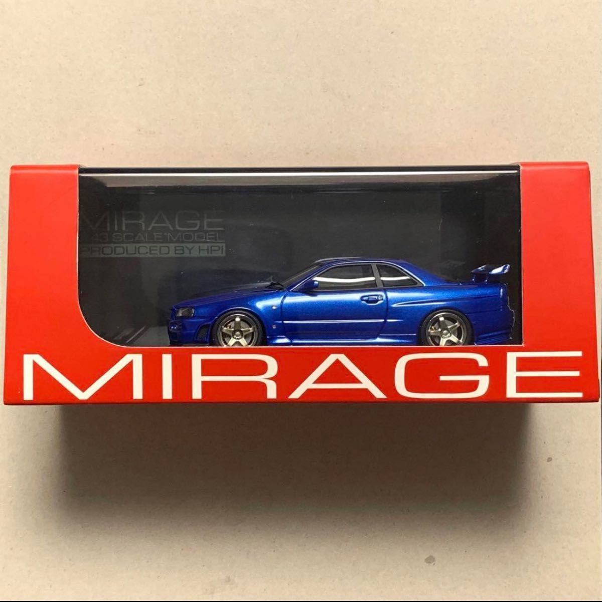 1/43 HPI MIRAGE 日産 スカイライン GT-R R34 V specII NISMO ニスモ S