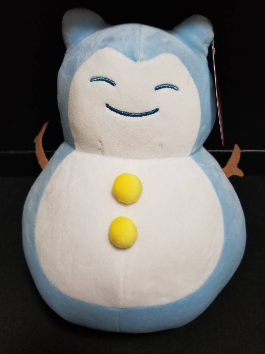 送料無料 韓国限定 ポケモン カビゴン 雪だるまぬいぐるみ pokemon
