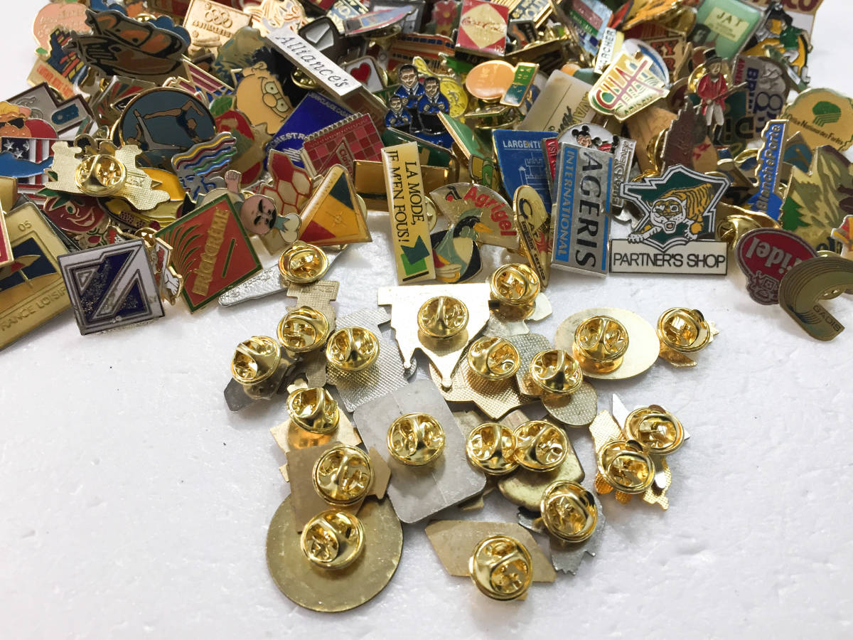 フランス雑貨☆ピンバッジ大量200個セット☆RMS03 フランス雑貨