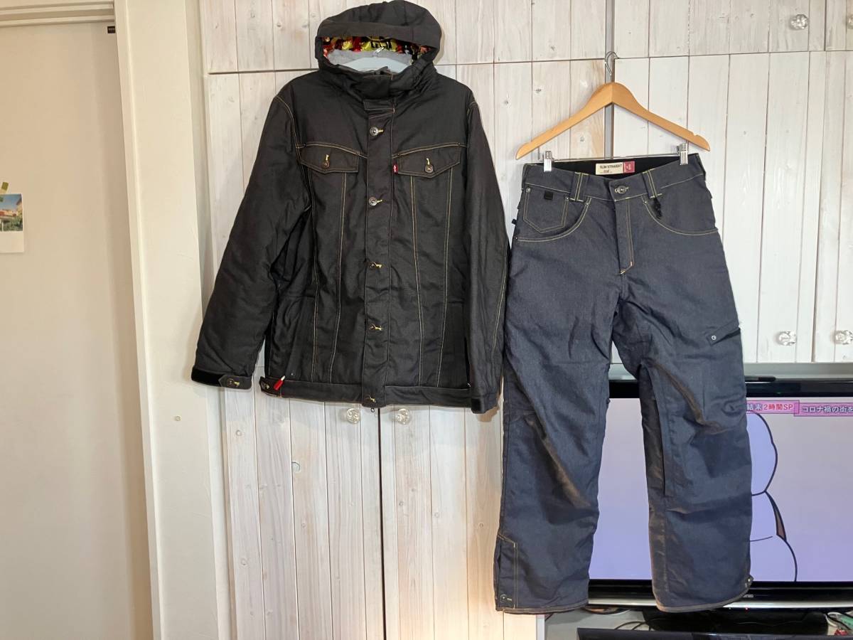 送料込 希少 686 × Levi's six eight six リーバイス 上下セット