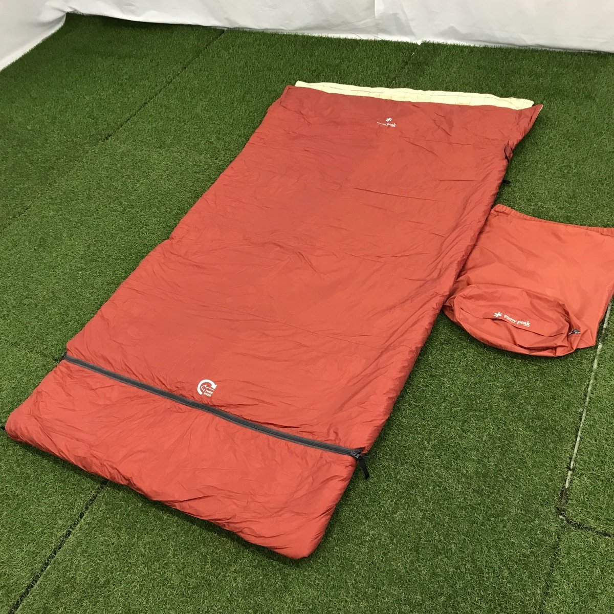 peak BD-103 セパレートシュラフオフトンワイド 使用一回】 peak BD