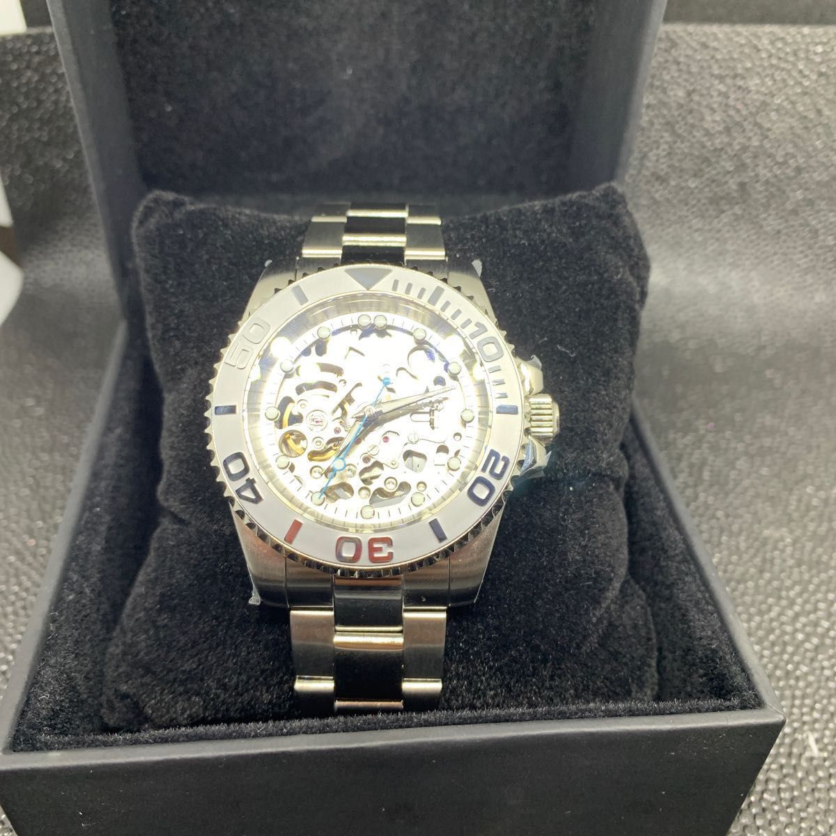 SEIKO mod 希少nh70 自動巻 フルスケルトンカスタム ヨットマスター