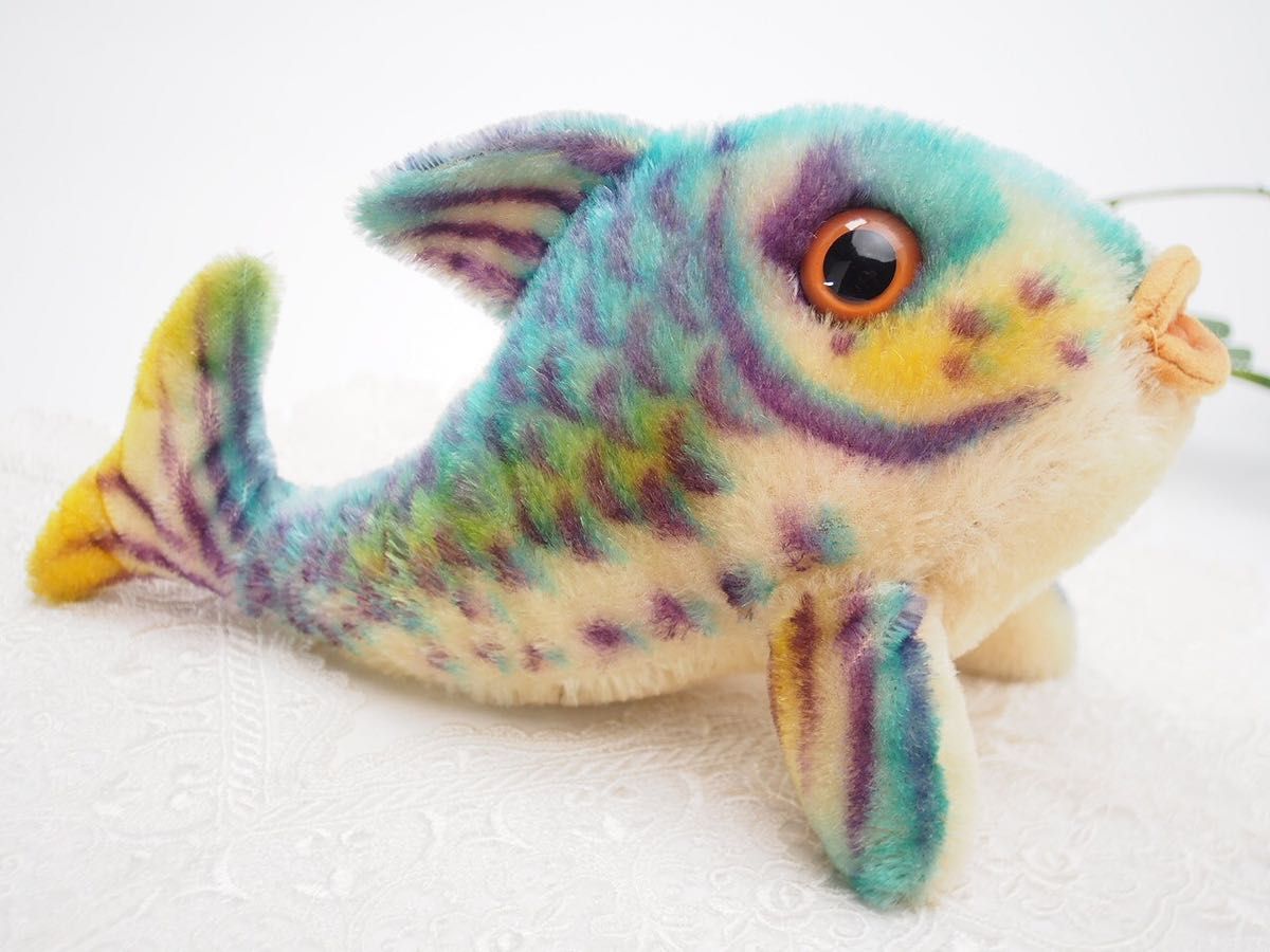 シュタイフ Flossy Fish 28cmフロッシーフィッシュ/魚のフロッシー