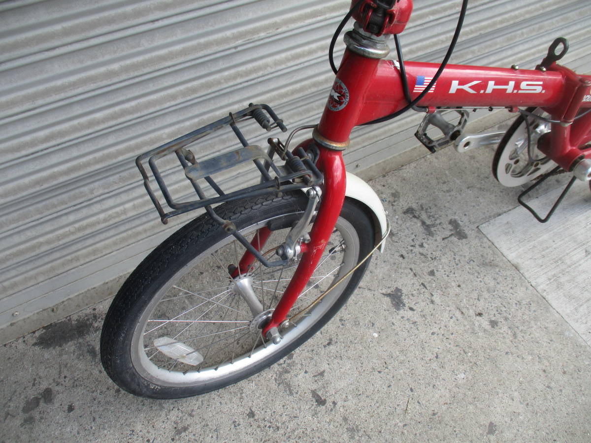 Yahoo!オークション - KHS Cappuccino 18インチ 折りたたみ自転車