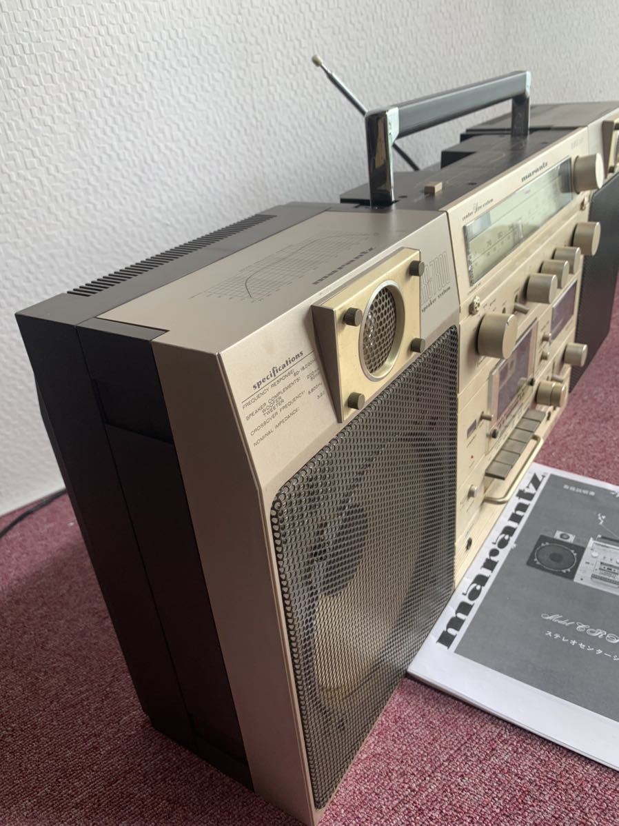 Yahoo!オークション - MRANTZマランツCRS-7800大型ラジカセ現状品ジャ