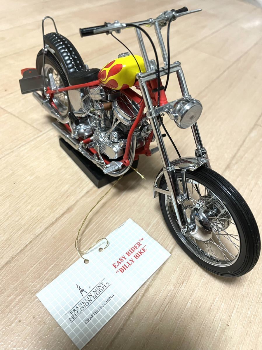 Yahoo!オークション - フランクリンミント 1/10 イージーライダー ビリ