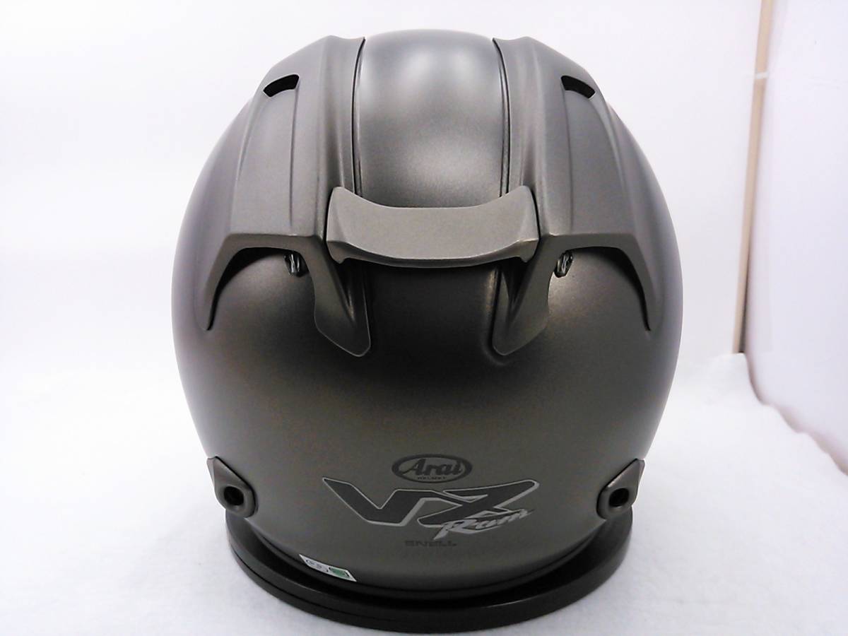 使用極わずか 美品 2022年製 Arai アライ VZ-RAM MG GRAY エムジー