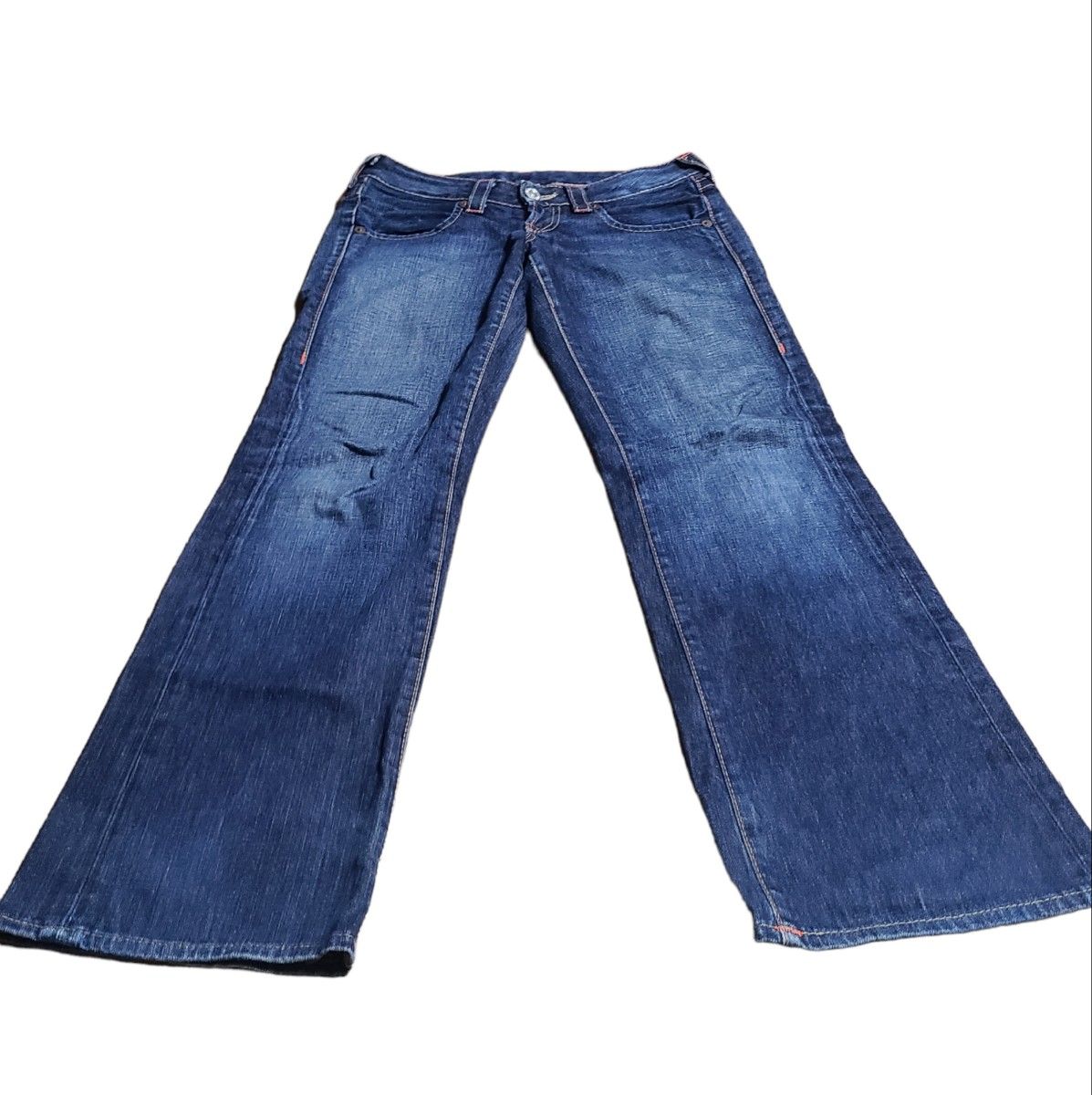 00s USA製 TRUE RELIGION フレアジーンズ