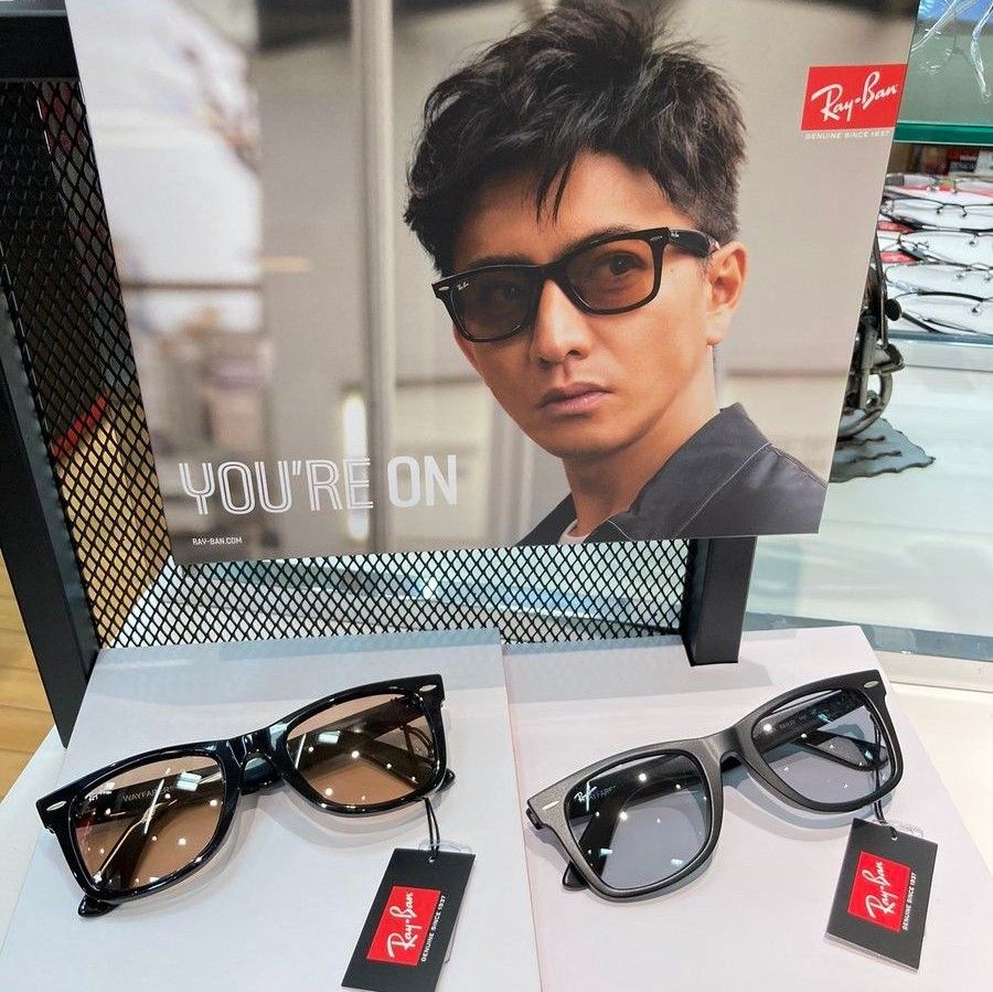 美品】RayBan レイバン×木村拓哉 ウェイファーラー RB2140F 901S/R5