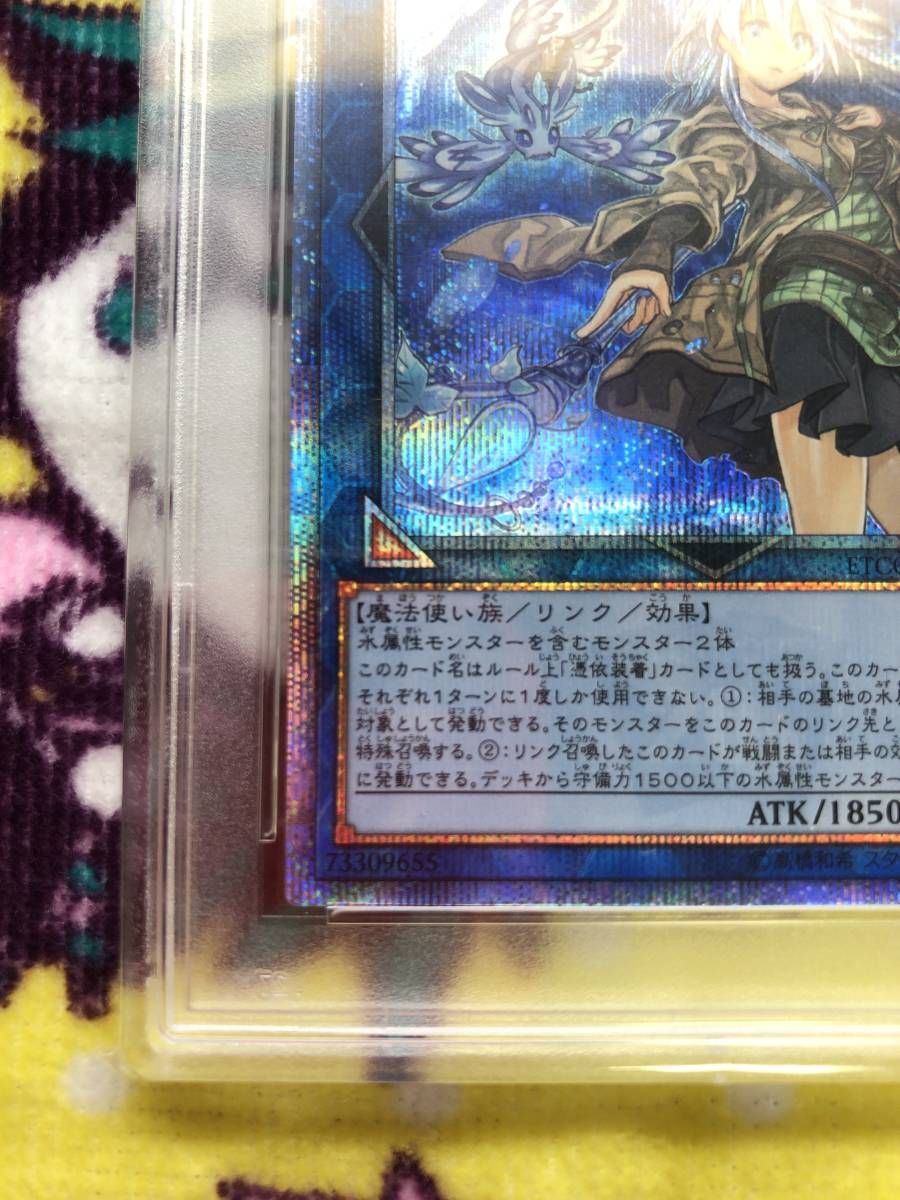 エリア 20th 【psa10】 遊戯王 清冽の水霊使いエリア20th PSA10