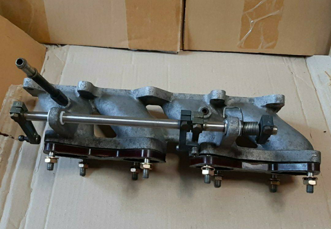 Yahoo!オークション - AE86他 4AG ソレックス キャブ用インマニ SOLEX