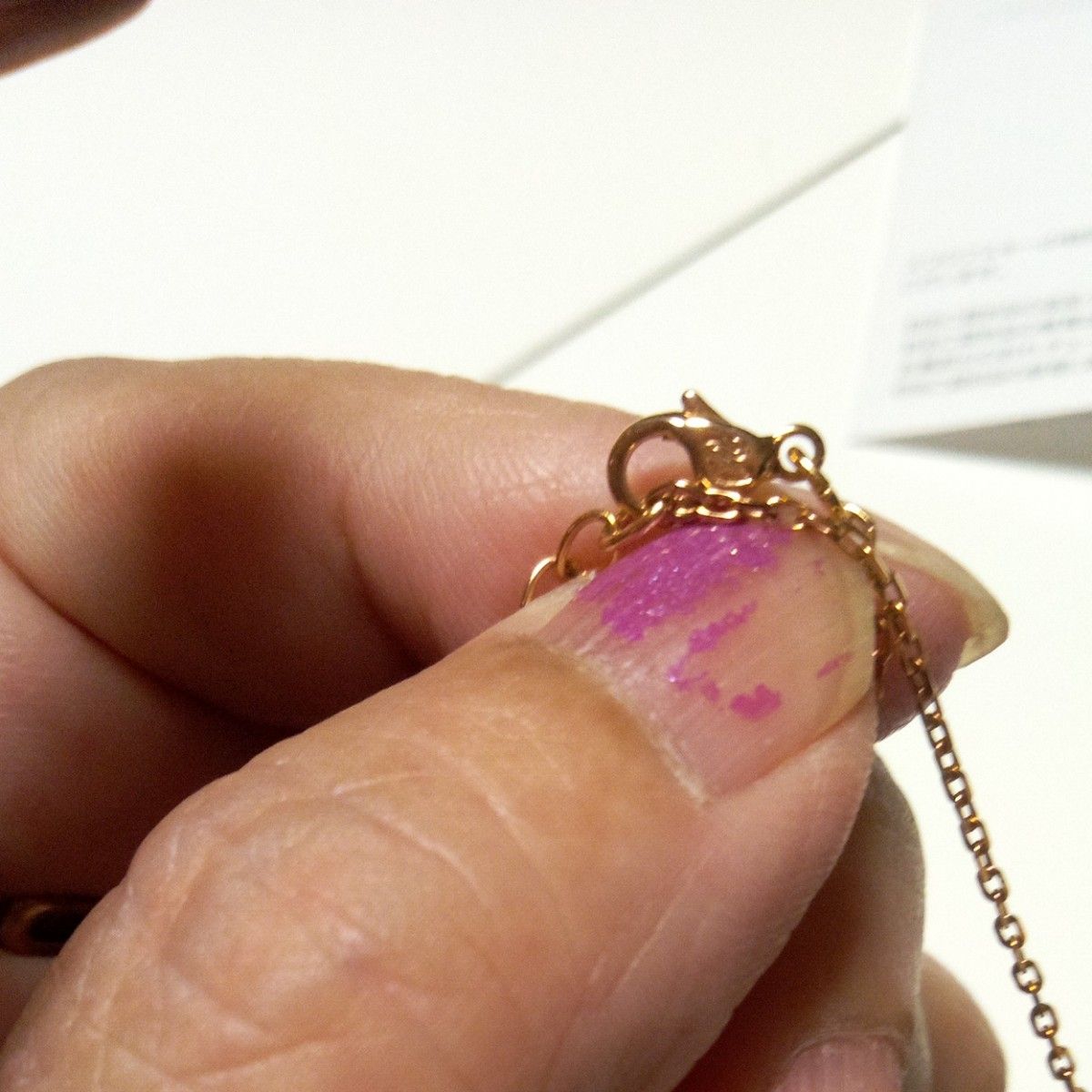 SWAROVSKI スワロフスキーネックレス箱付き 刻印有 超美品 説明書 お