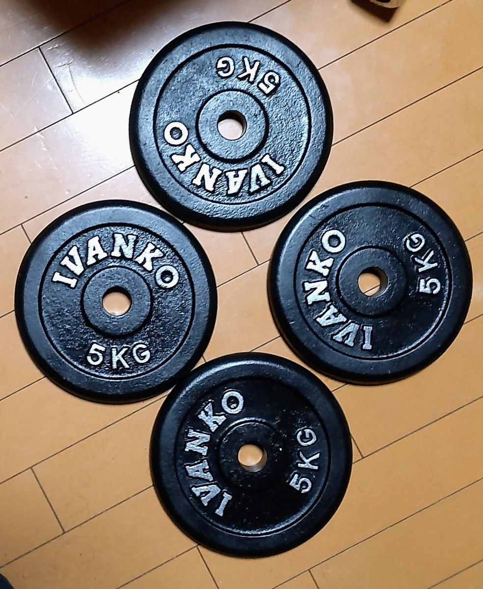 IVANKO 5kg プレート 4枚 28mm 用