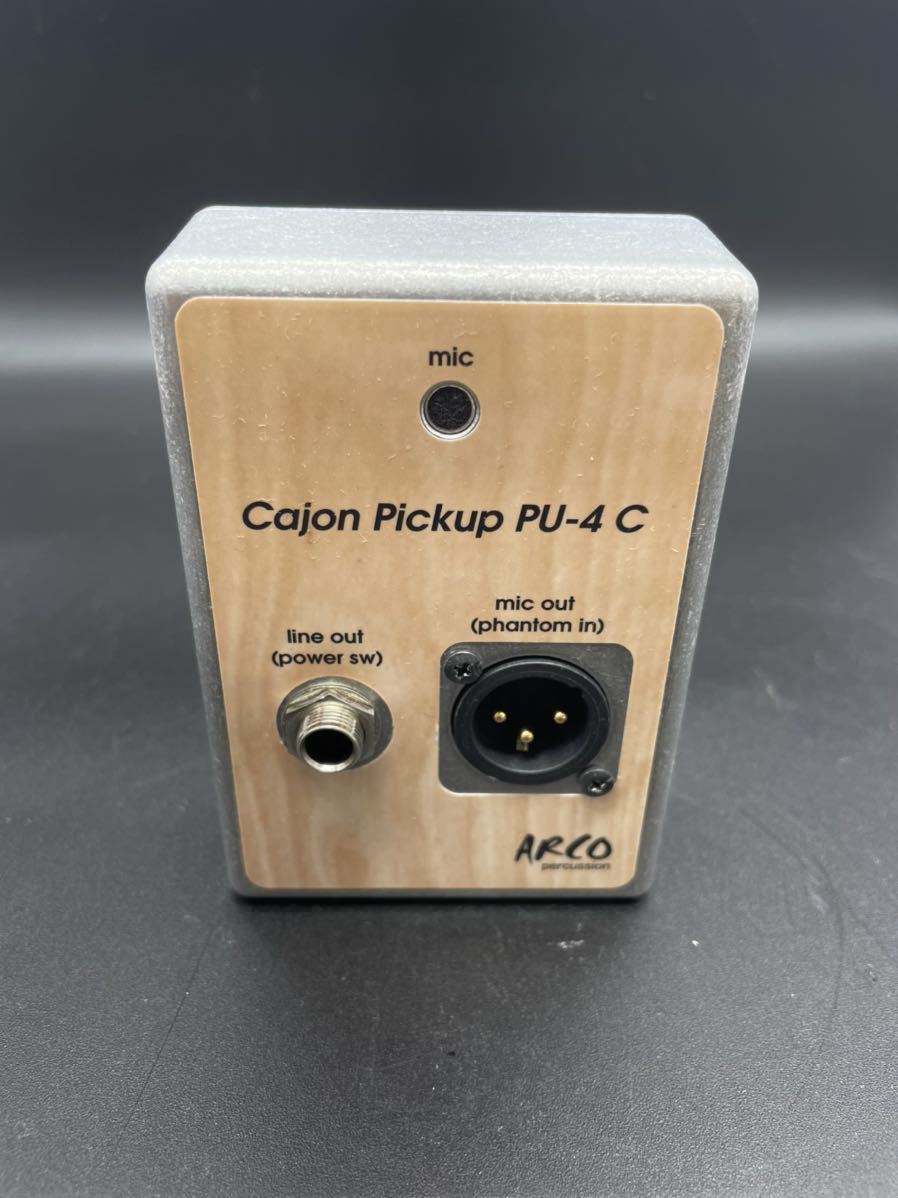 ARCO percussion カホン マイク cajon pick up ARCO カホン