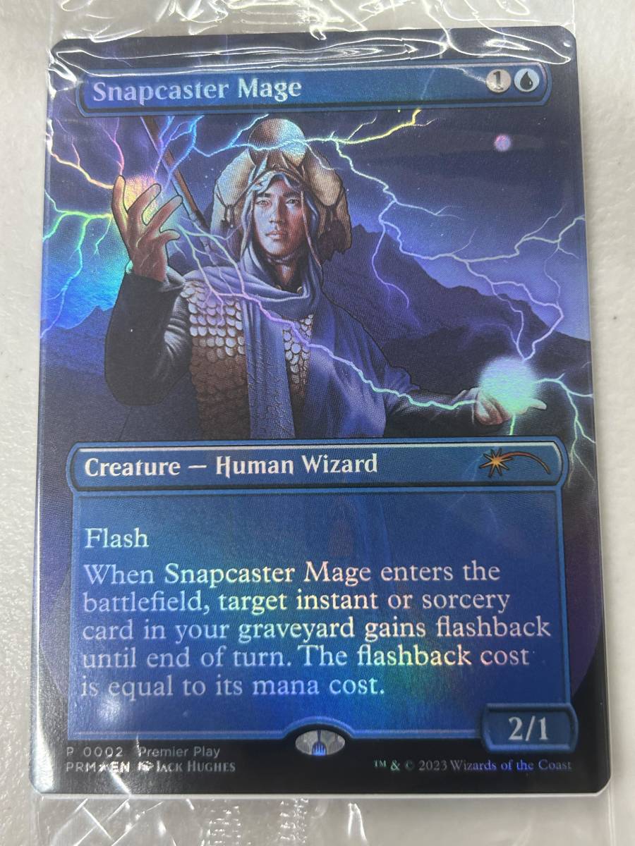 Yahoo!オークション - Foil 《瞬唱の魔道士/Snapcaster Mage》[Premie