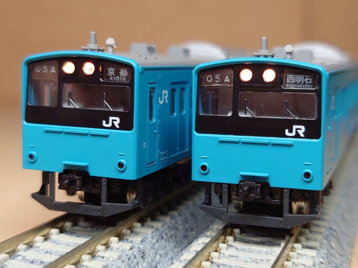 カトー 10-373 201系 京阪神緩行線色 青 ブルー 7両 カトー 10-373