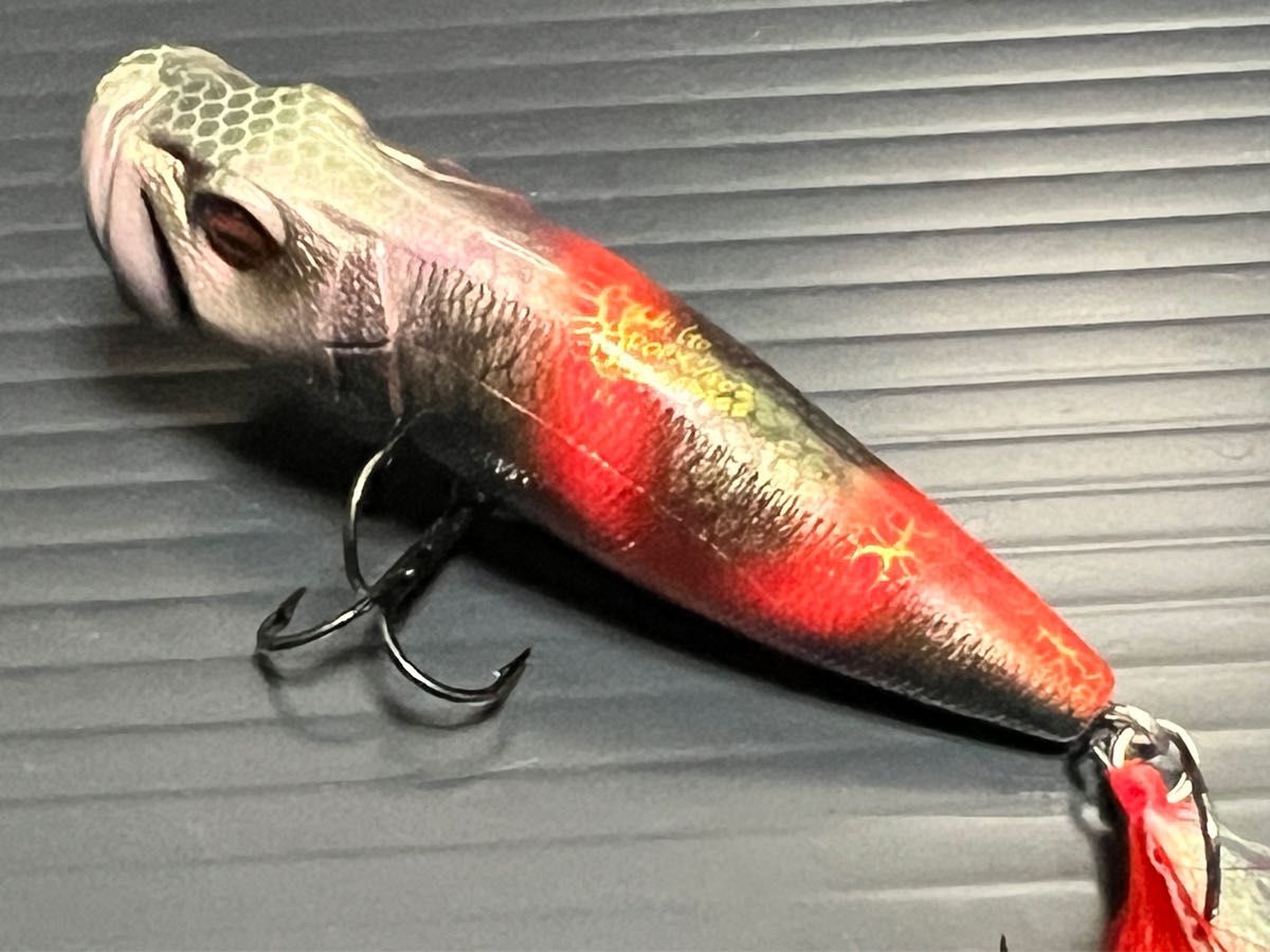 ルアー・フライ POPMAX [SP-C RED MEDUSA] megabass POPX(SP-C) RED