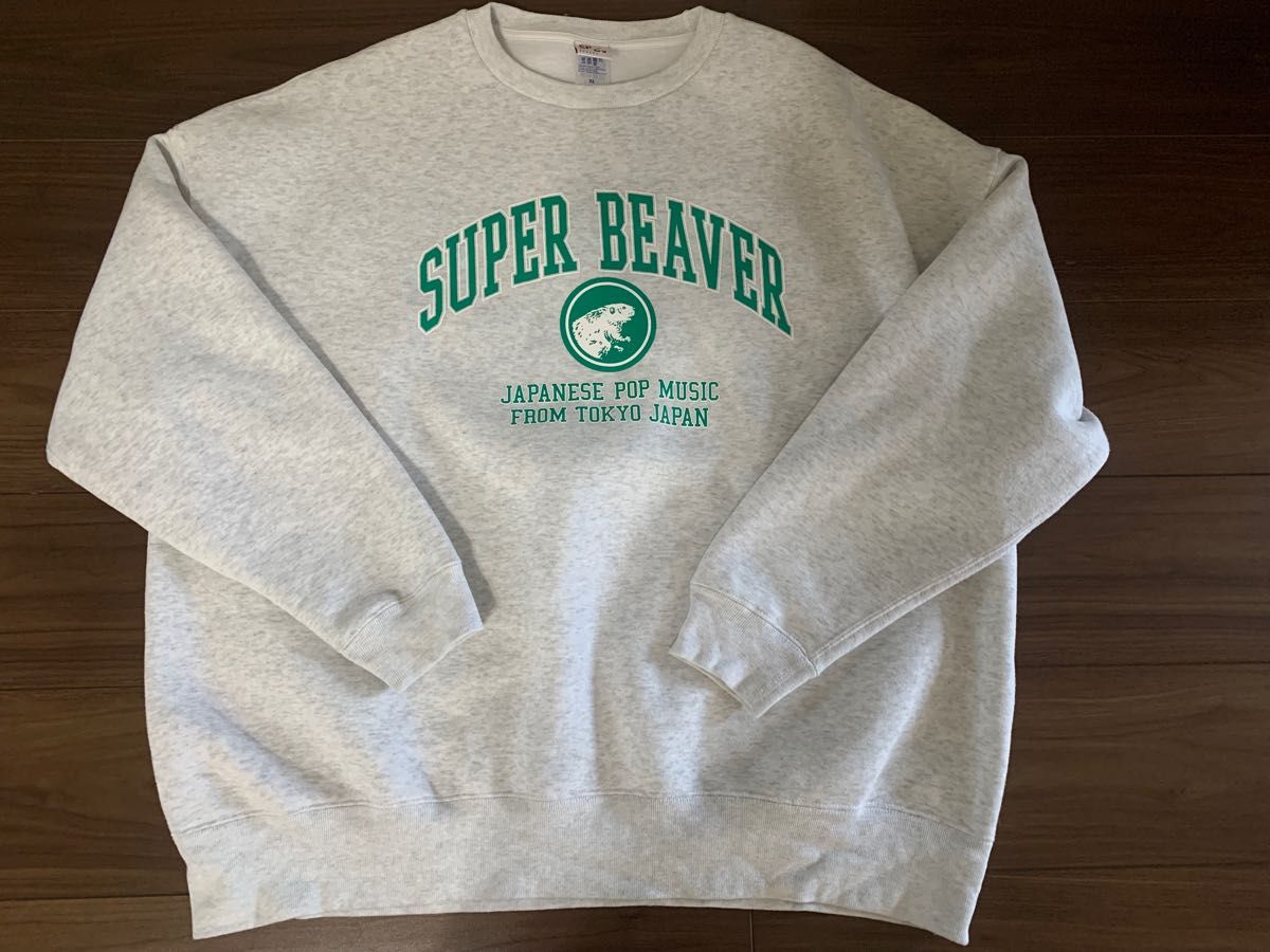 SUPER BEAVER】SB College Sweat Ash｜Yahoo!フリマ（旧PayPayフリマ）