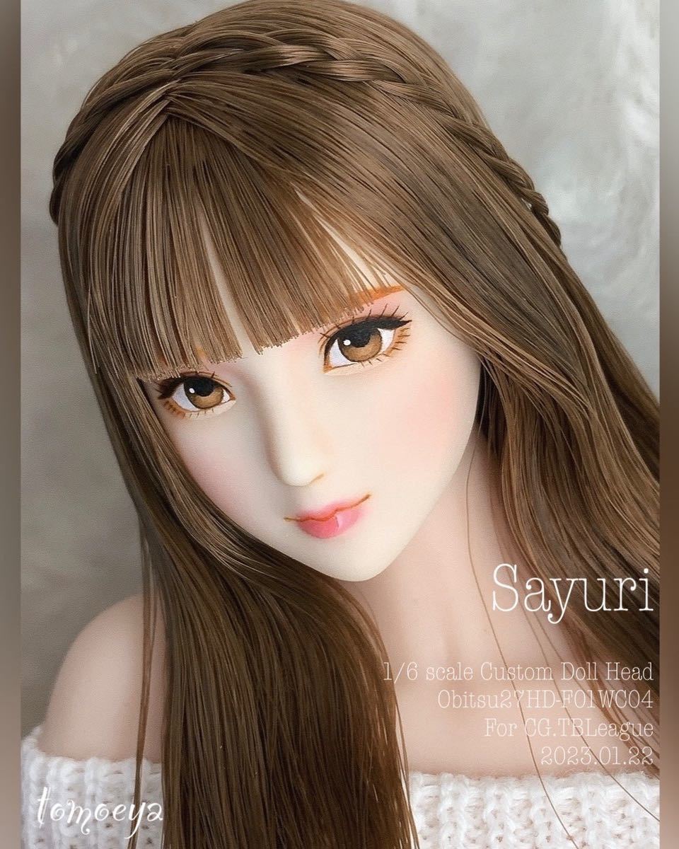 Yahoo!オークション - [tomoeya] 1/6 カスタムドールヘッド 沙百合 オ