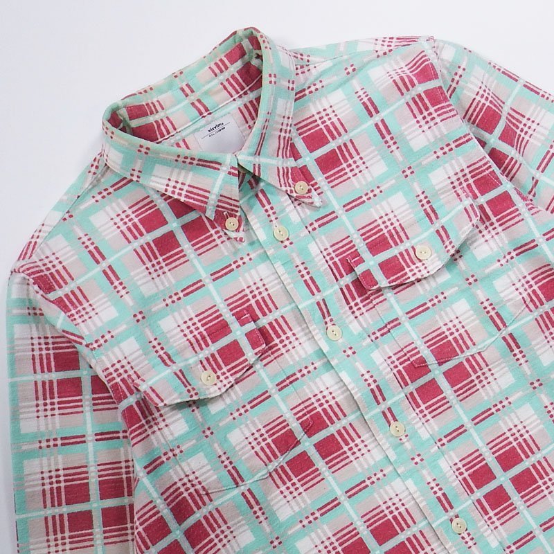 Yahoo!オークション - 16ss visvim WALLY SHIRT(PRINTED CHECK) 1