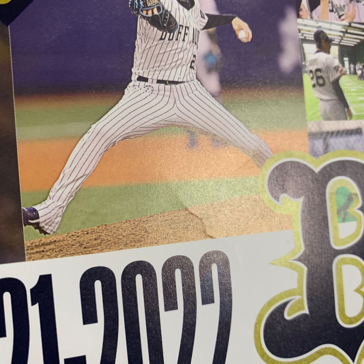 能見篤史 引退時記念フォトフレーム直筆サイン入り オリックス