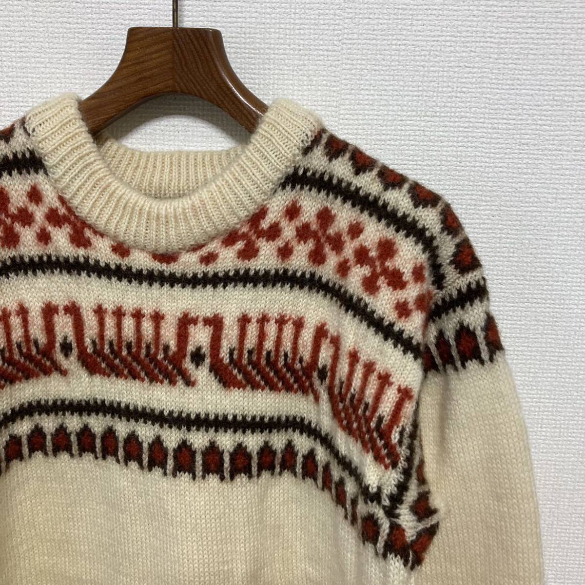 80s Vintage DALE OF NORWAY ノルディックニットセーター 54 XL